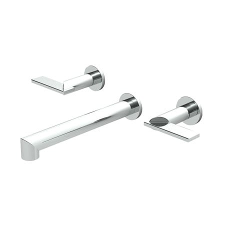 Newport Brass Tub Faucet, Polished Chrome, Wall 3-2495-26